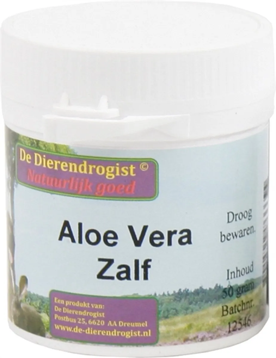 Dierendrogist Aloe Vera Zalf 50g