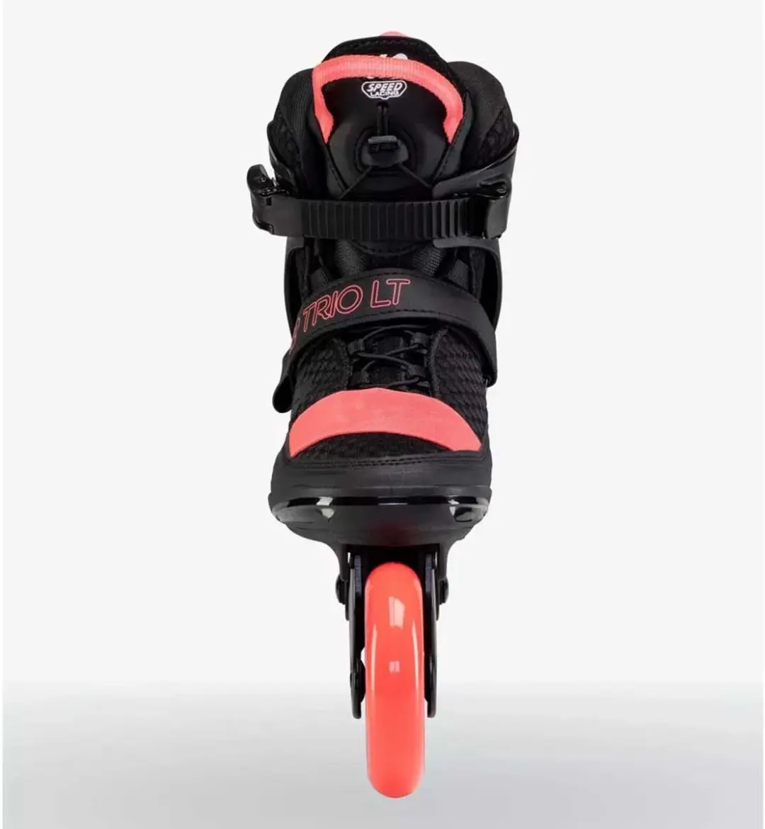 K2 Trio LT 100 Dames Inline Skates - 100mm - Zwart/Coral - 40 - afbeelding 4 van 5