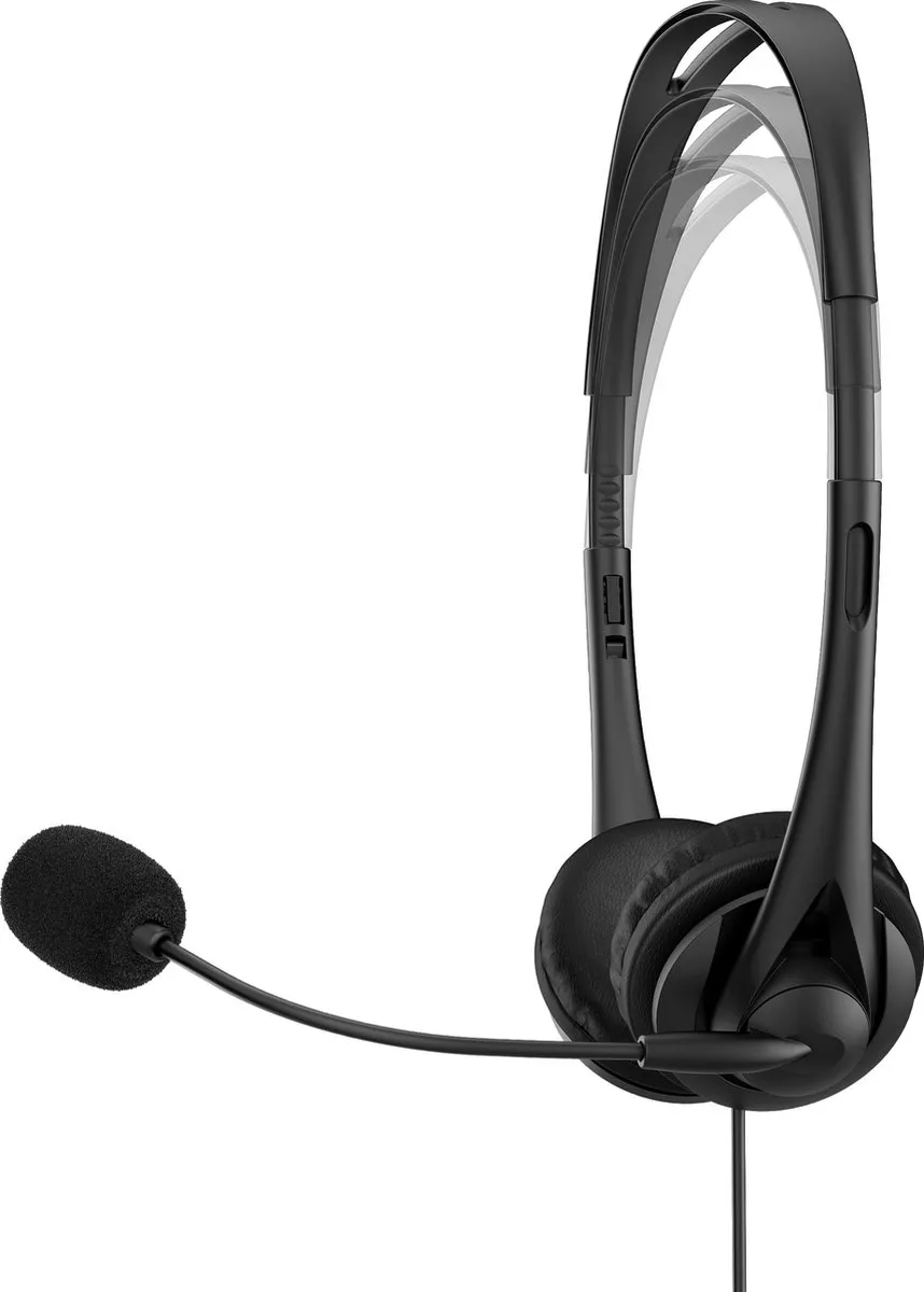 HP 428K6AA USB Headset G2 - Zwart