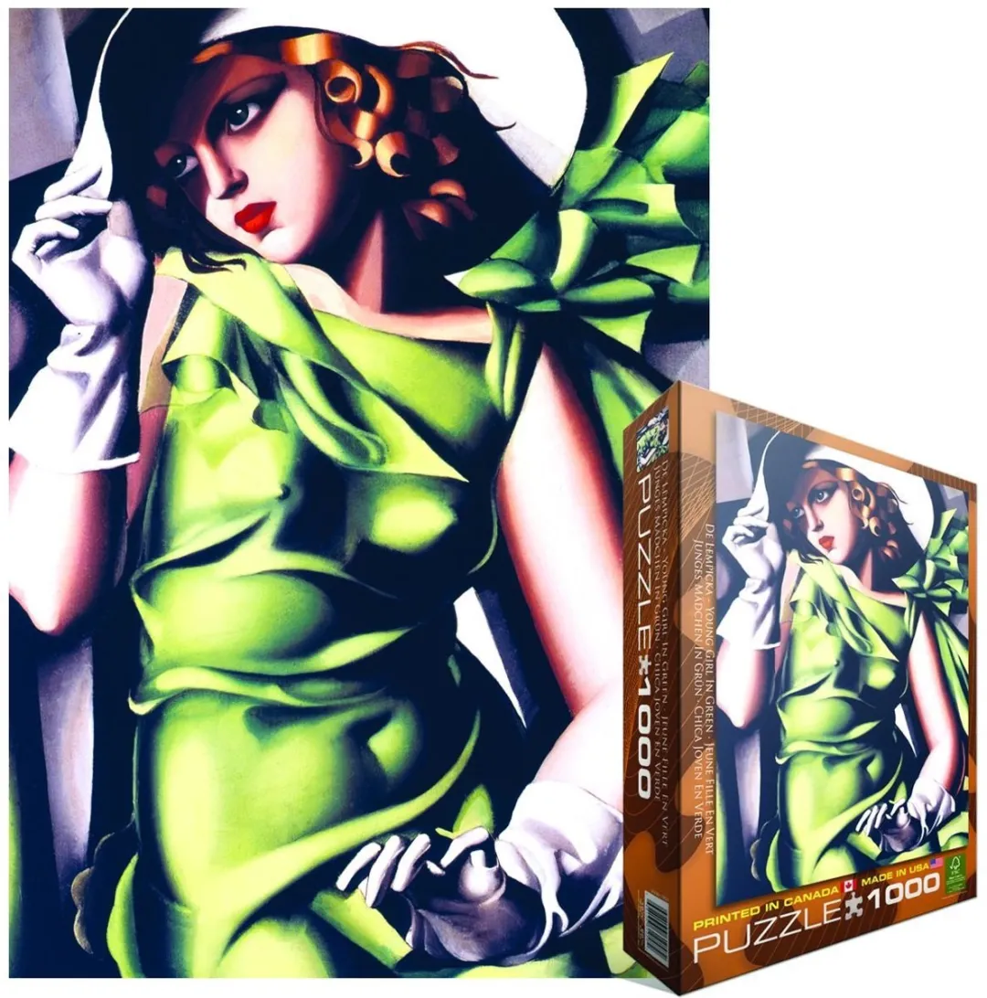 Eurographics Tamara De Lempicka Junges Mädchen Puzzel 1000 Stuks - Multicolor
