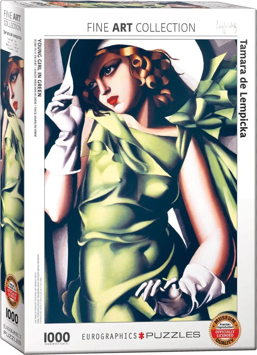 Eurographics Tamara De Lempicka Junges Mädchen Puzzel 1000 Stuks