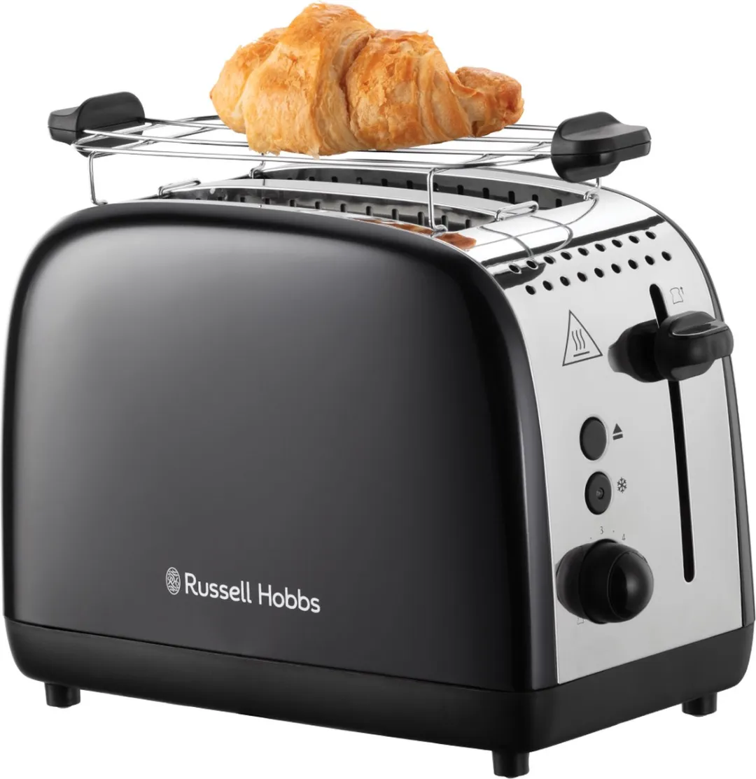 Russell Hobbs Colours Plus Broodrooster 26550-56 - 2 Snacks - 1670W - Zwart
