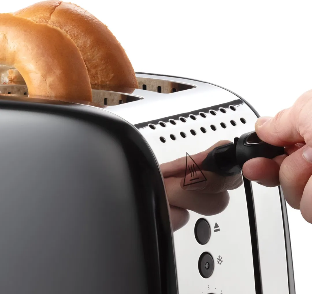 Russell Hobbs Colours Plus Broodrooster 26550-56 - 2 Snacks - 1670W - Zwart