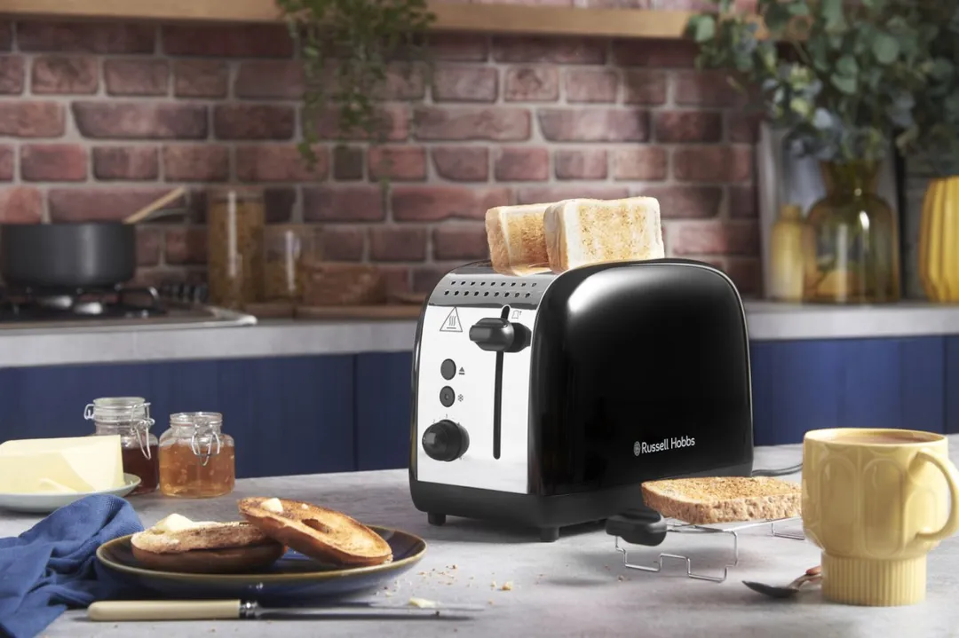 Russell Hobbs Colours Plus Broodrooster 26550-56 - 2 Snacks - 1670W - Zwart - afbeelding 6 van 6