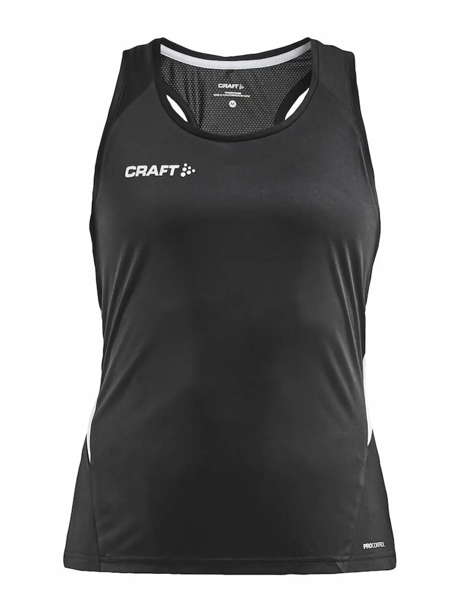 Craft Pro Control Impact Damestanktop - Zwart/Wit - M