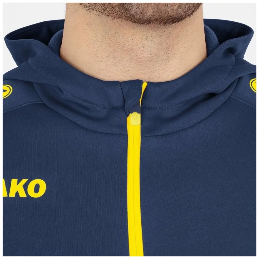 JAKO Champ 2.0 Jas met Kap - M - Blauw - afbeelding 3 van 3