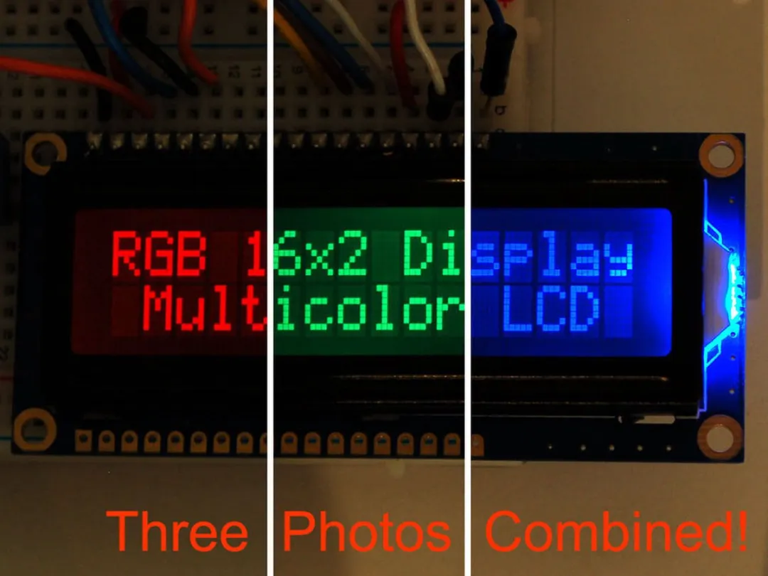 Adafruit 399 RGB Backlight LCD 16x2