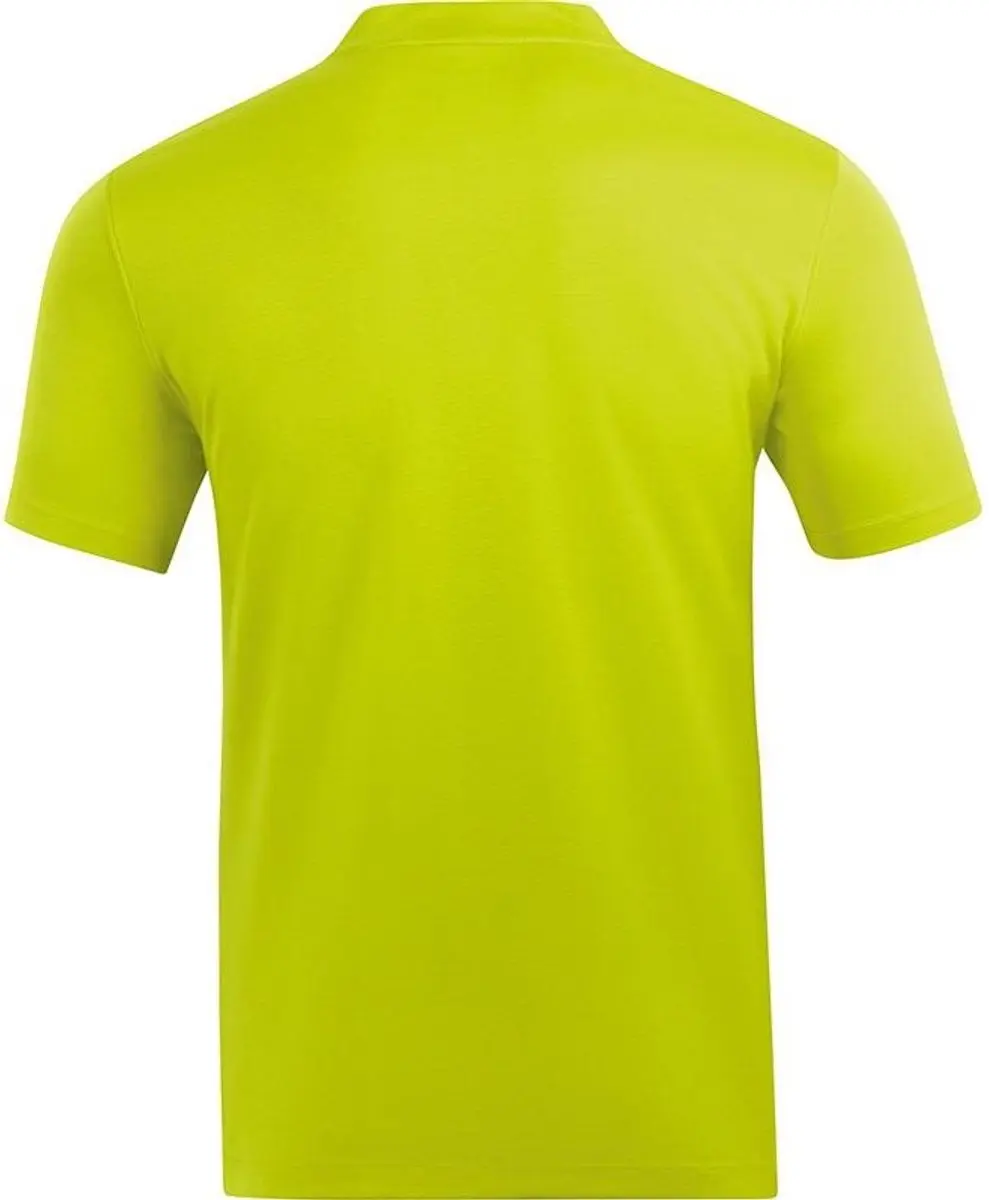 JAKO Prestige Polo Heren - Lemon - afbeelding 3 van 3