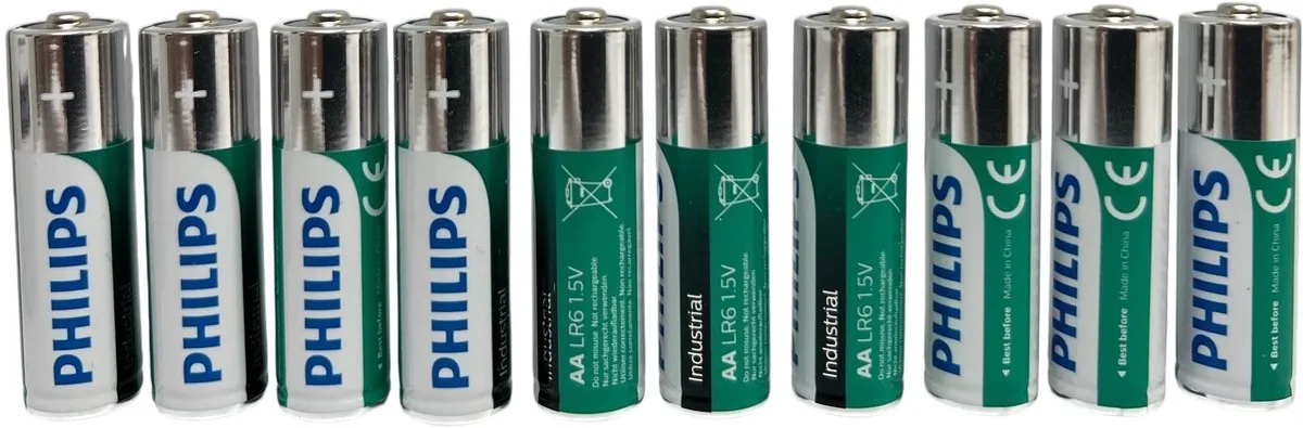 Philips AA Alkaline Batterijen - 30 Stuks