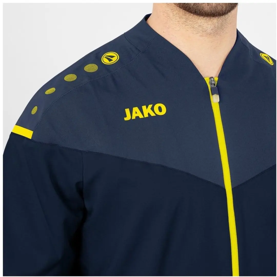 Jako Champ 2.0 Vrijetijdsvest Heren - Marine / Donkerblauw / Fluogeel | Maat: L - afbeelding 2 van 4