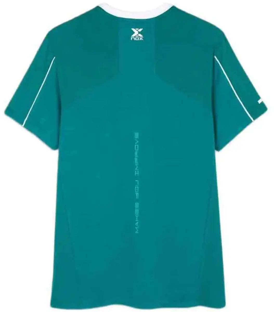 Nox Pro T-shirt Met Korte Mouwen Groen S Man - afbeelding 3 van 4