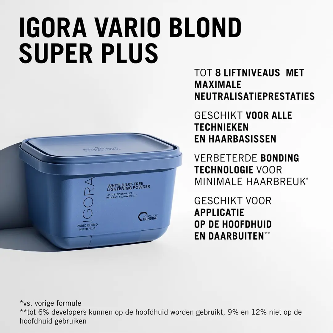 Schwarzkopf Igora Vario Blond Poeder - 450g - afbeelding 6 van 6
