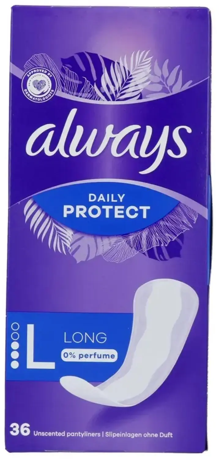 Always Daily Protect Long Inlegkruisjes - 72 stuks - afbeelding 3 van 3