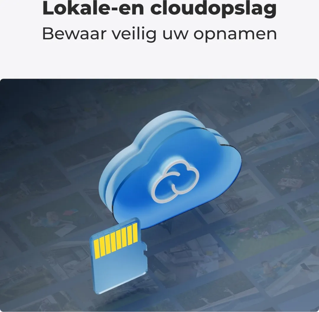 Reolink 2K 5MP Beveiligingscamera met Zonnepaneel, Batterijen Draadloos, Kleuren Nachtzicht, Alarm Persoon/Voertuig/Huisdier, Geen maandbijdragen