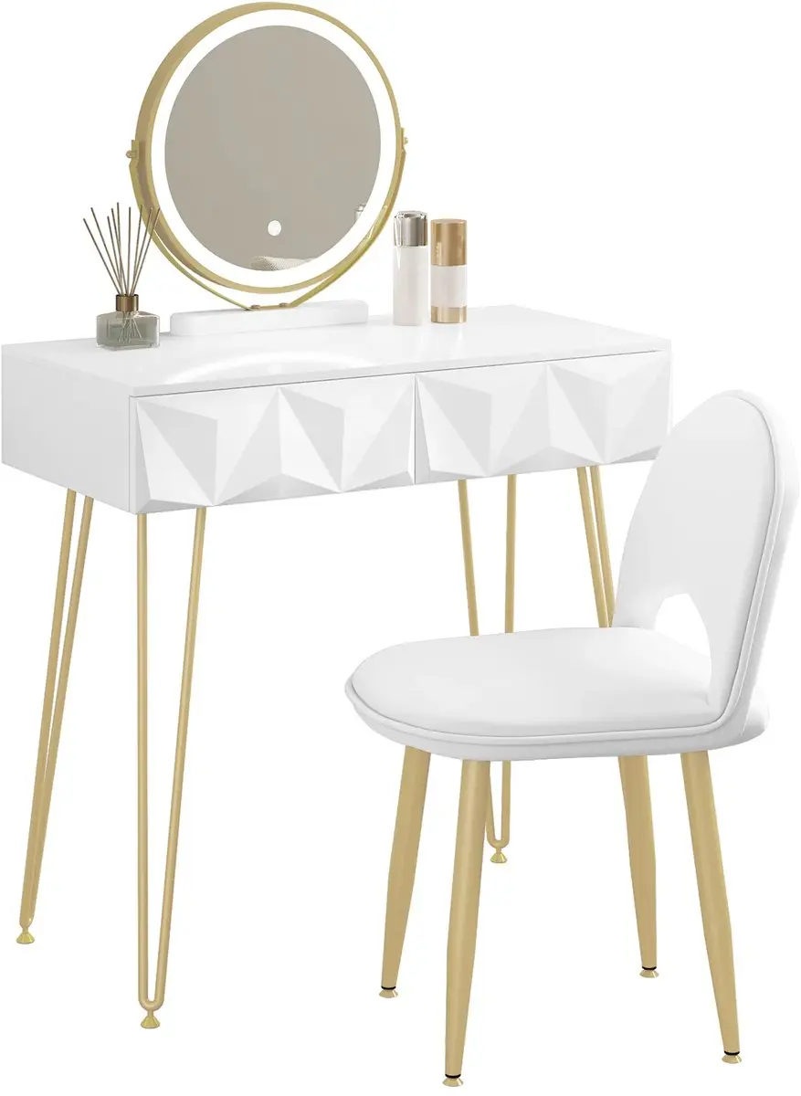Mercadome® Make up tafel met spiegel