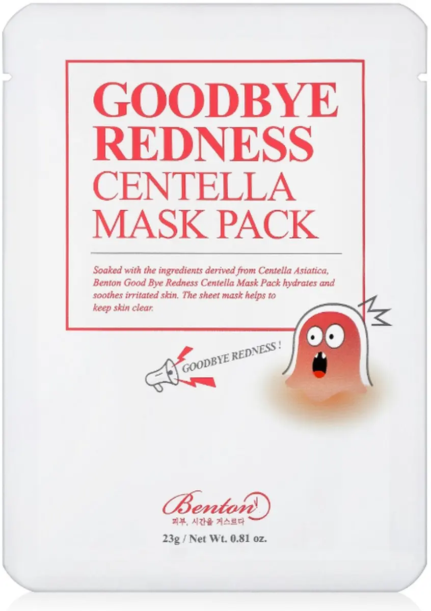 Gezichtsmasker Benton Goodbye Redness Centella (23 g)