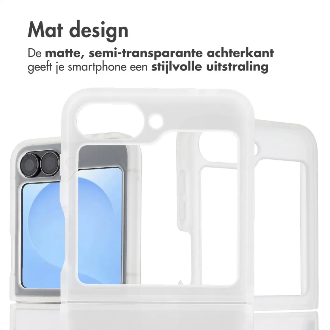 imoshion Hoesje Samsung Galaxy Z Flip 7 FE - Wit