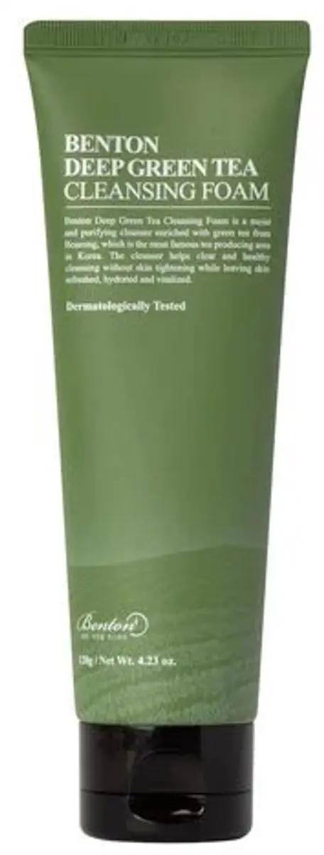 Benton Deep Green Tea Reinigingsschuim 120g