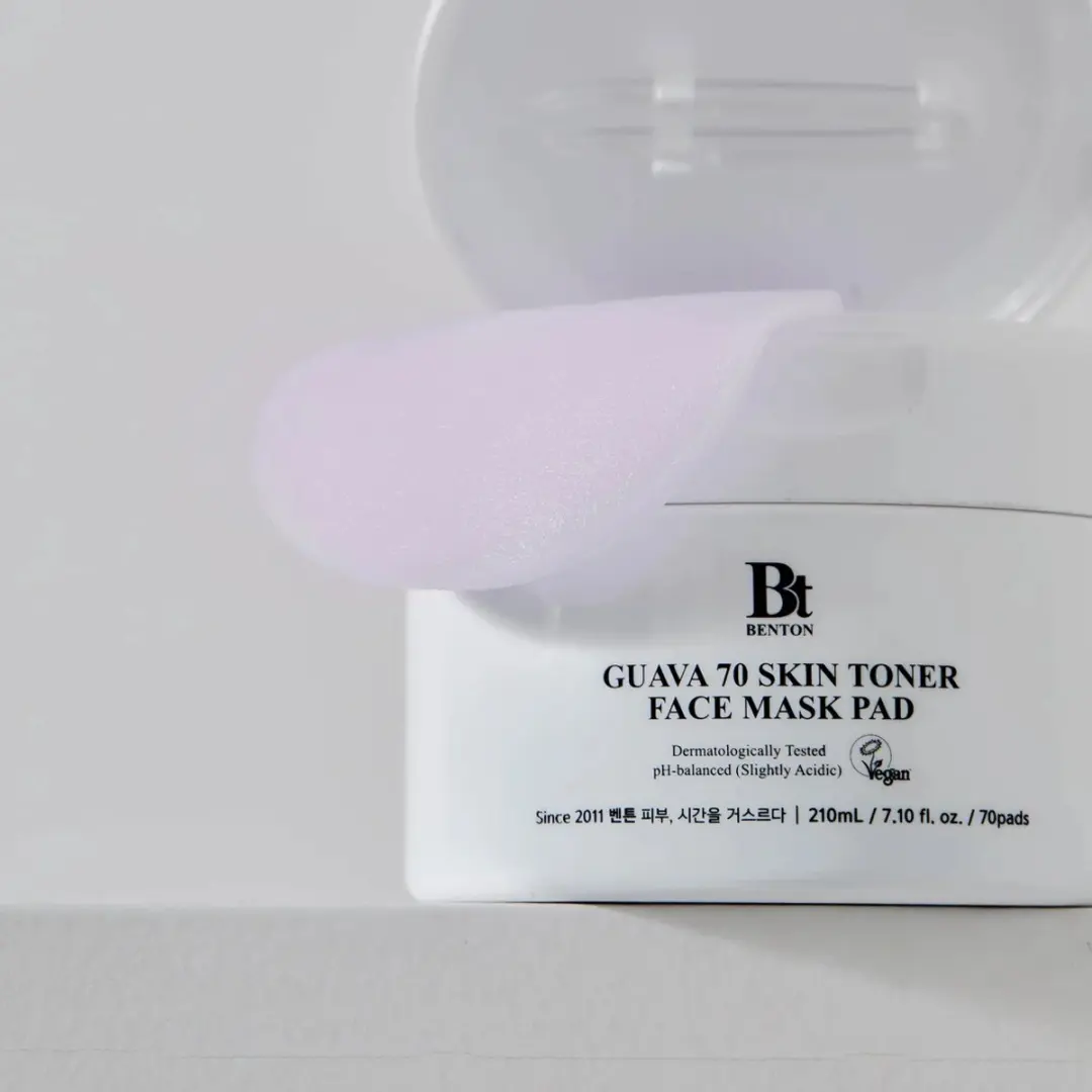 Benton Guava 70 Skin Toner Face Mask Pad - 70 stuks - afbeelding 3 van 5