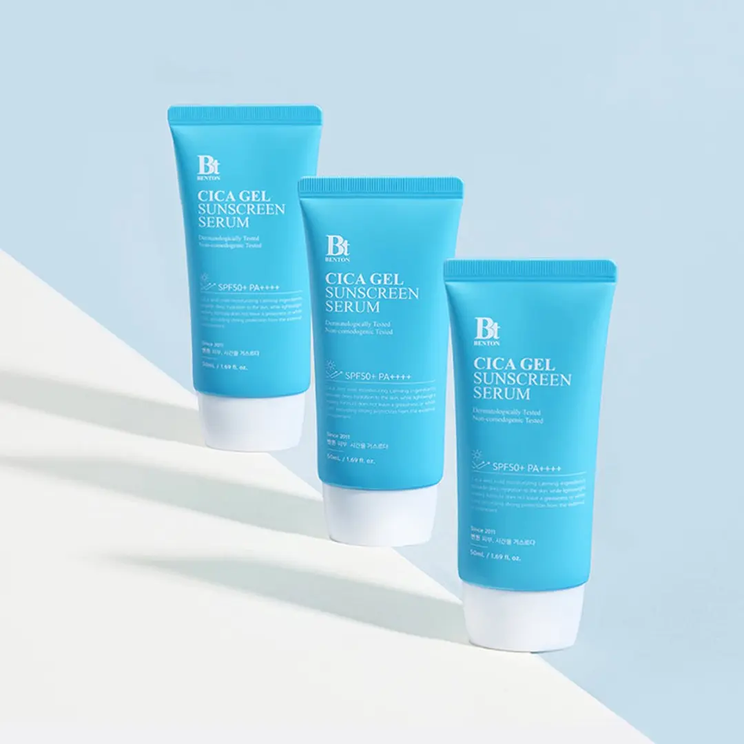 Benton Cica Gel Sunscreen Serum SPF50 PA++++ - 50ml - afbeelding 2 van 6