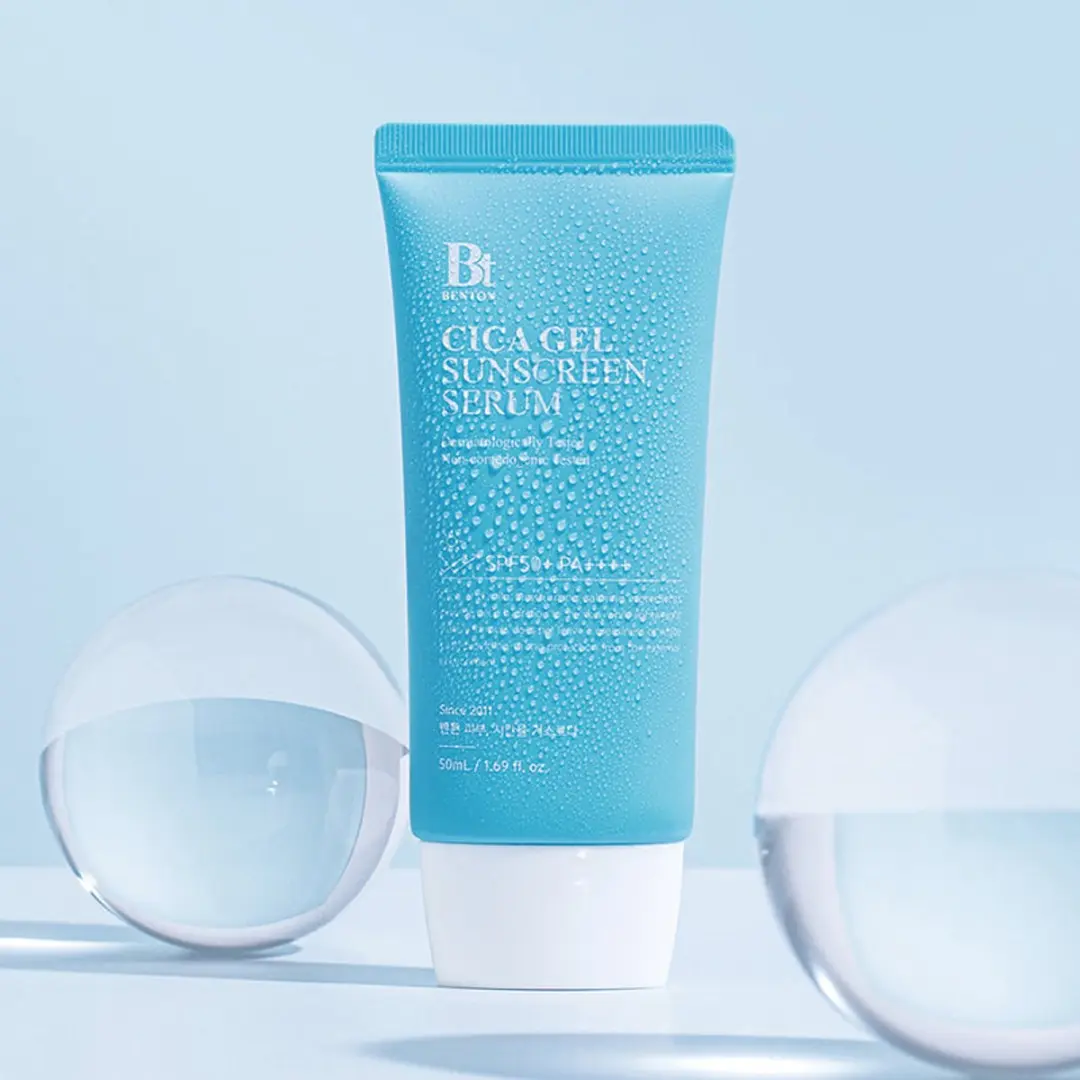 Benton Cica Gel Sunscreen Serum SPF50 PA++++ - 50ml - afbeelding 3 van 6