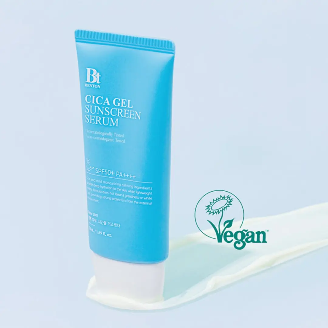 Benton Cica Gel Sunscreen Serum SPF50 PA++++ - 50ml - afbeelding 5 van 6