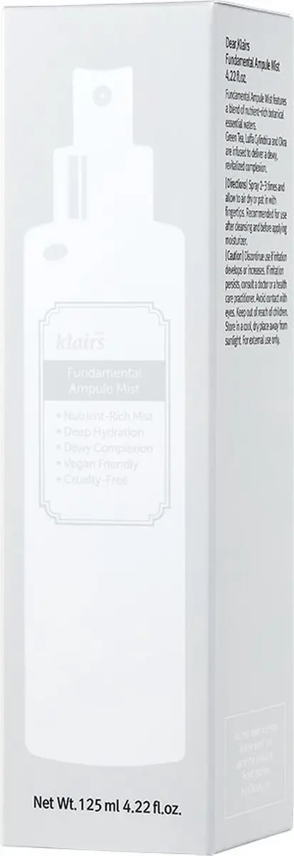 Klairs Fundamental Ampule Mist - 125ml - afbeelding 3 van 6