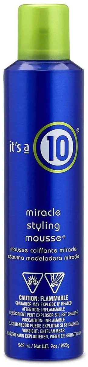 It's a 10 Miracle Styling Mousse 262ml - afbeelding 2 van 2