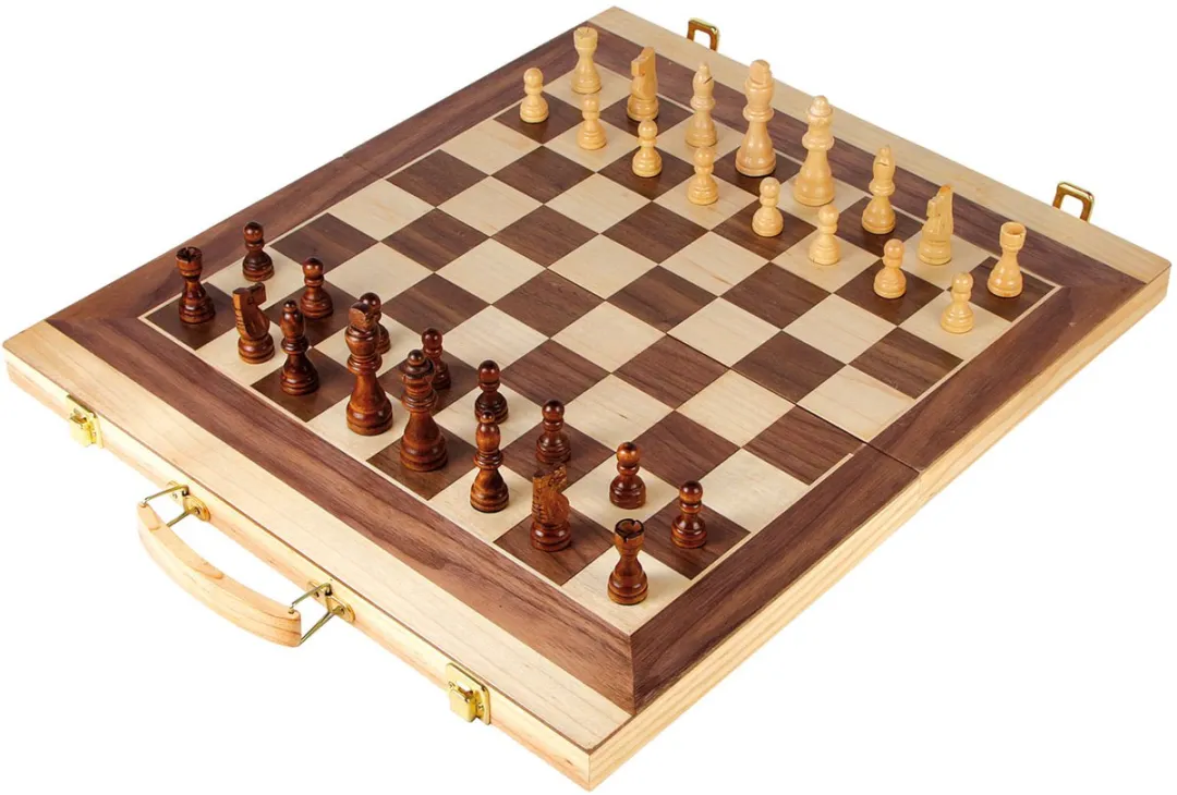 Small Foot Houten Schaak- en Backgammonspel 2853