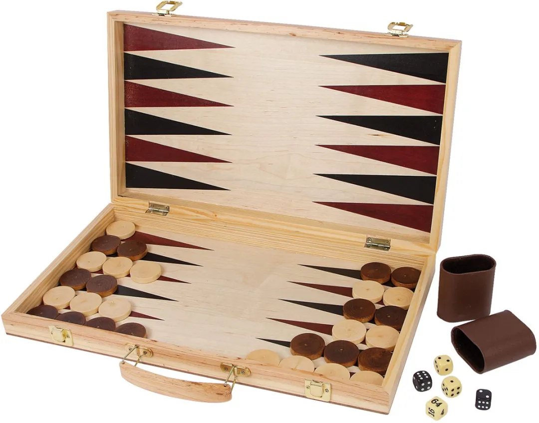 Small Foot Houten Schaak- en Backgammonspel 2853