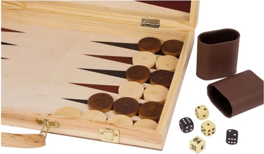 Small Foot Houten Schaak- en Backgammonspel 2853 - afbeelding 6 van 6