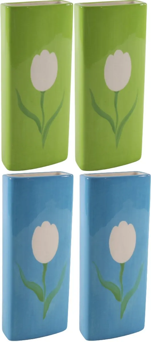 Svenska Living Radiatorbak Luchtbevochtiger - 4 Stuks 20x8cm - Groen
