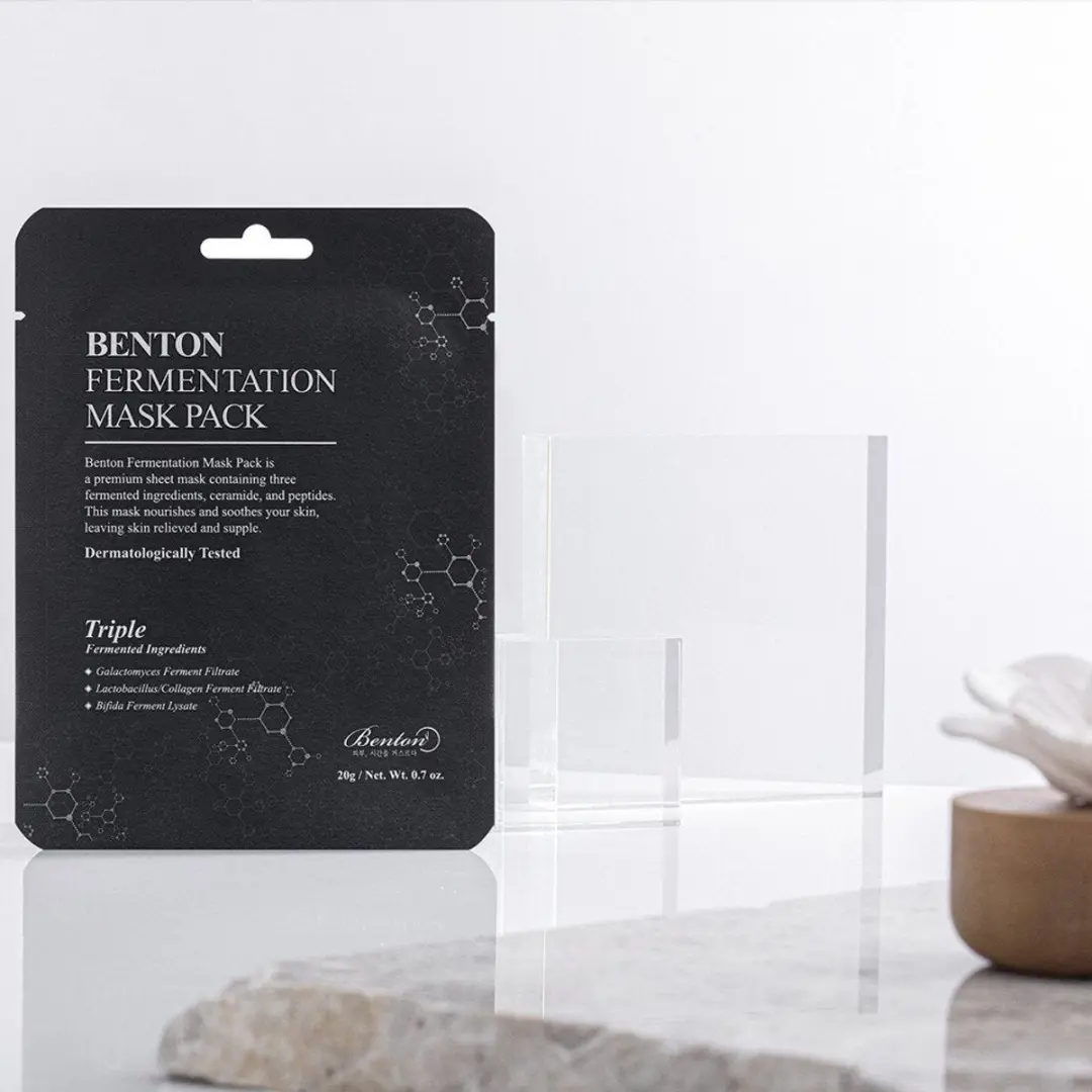 Benton Fermentation Mask Pack 20g - afbeelding 4 van 5