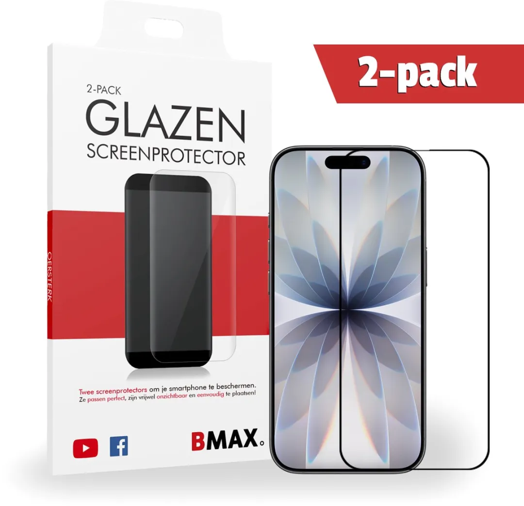 BMAX iPhone 17 Full Cover Screenprotector