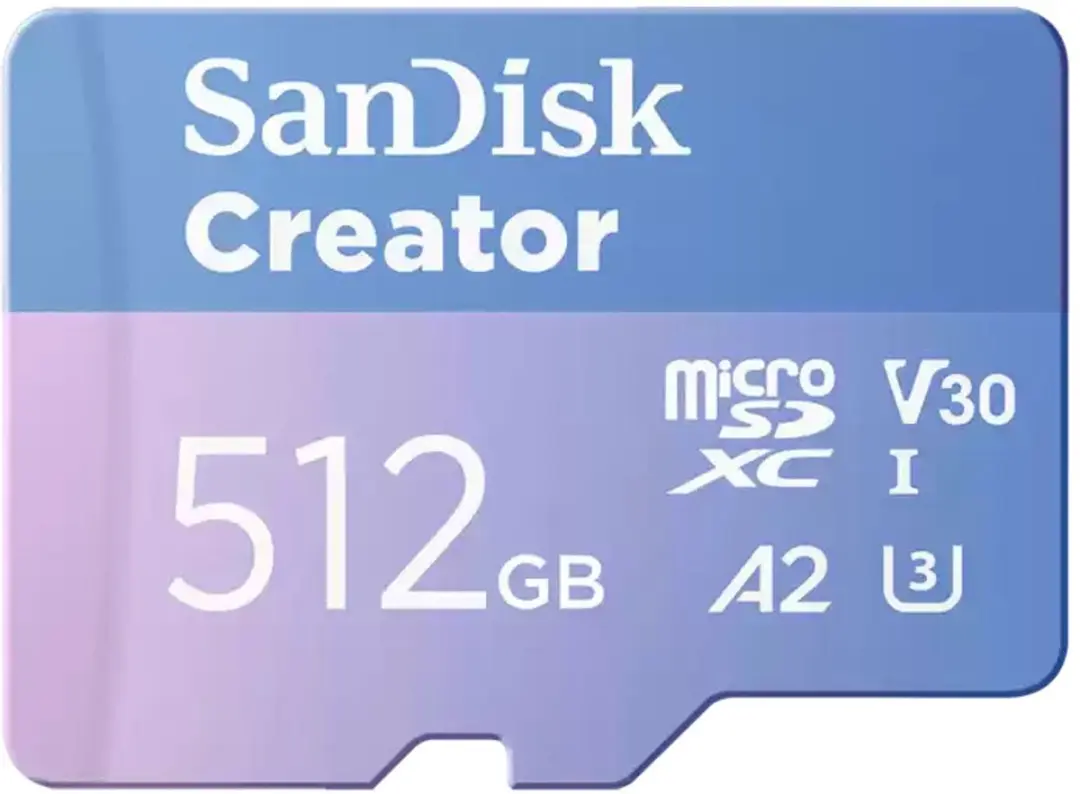 SanDisk Creator microSDXC-kaart 512GB