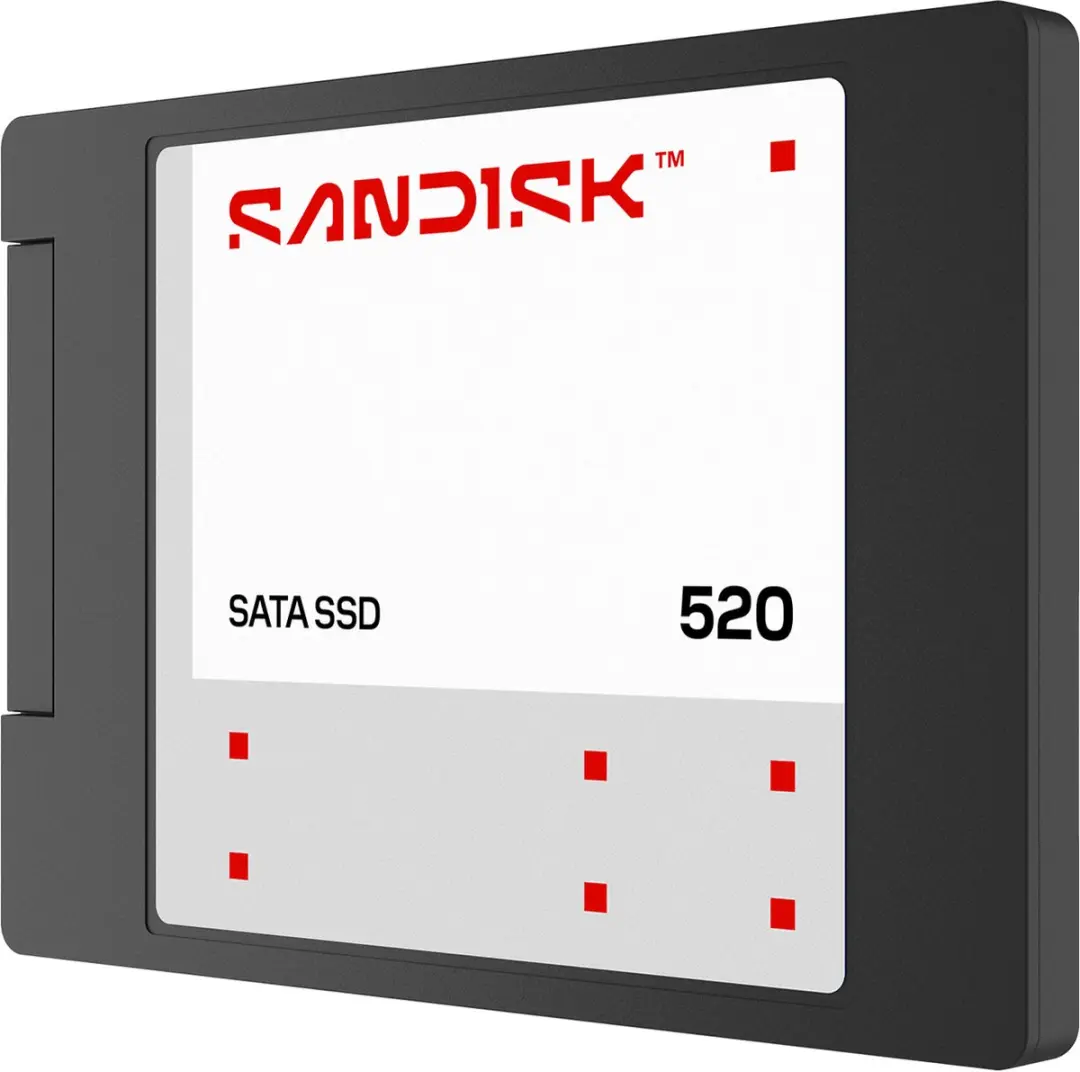 SanDisk 520 SATA SSD - 500GB - 2.5 inch - afbeelding 2 van 2