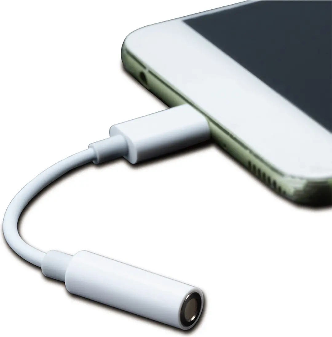 Akasa AK-CBCA27-10WH Audio-adapter USB-C naar Jack - Wit - afbeelding 5 van 5