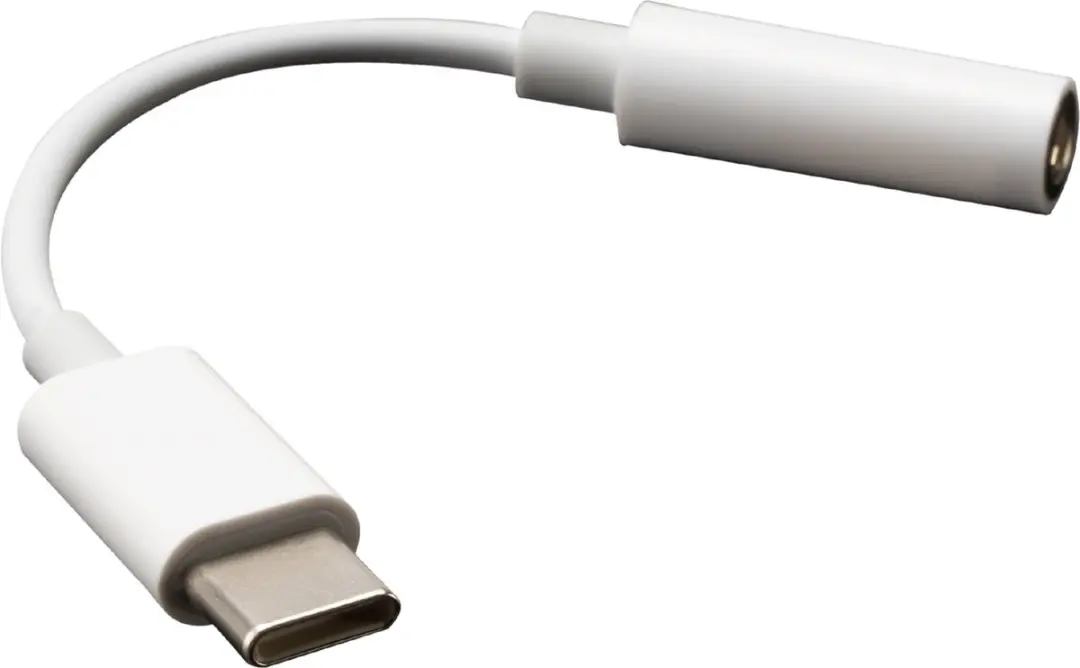 Akasa AK-CBCA27-10WH Audio-adapter USB-C naar Jack - Wit - afbeelding 4 van 5
