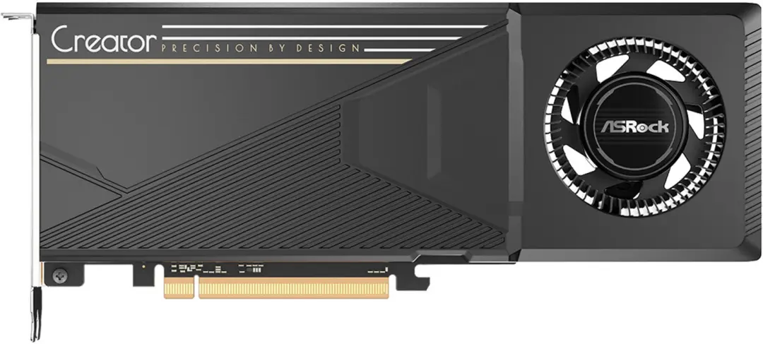 ASRock Arc Pro B60 Creator 90-GA60ZZ-00UBNF Videokaart - Zwart - afbeelding 4 van 6