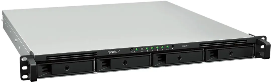 Synology RackStation RS826+ NAS - Zwart, Grijs - afbeelding 2 van 6