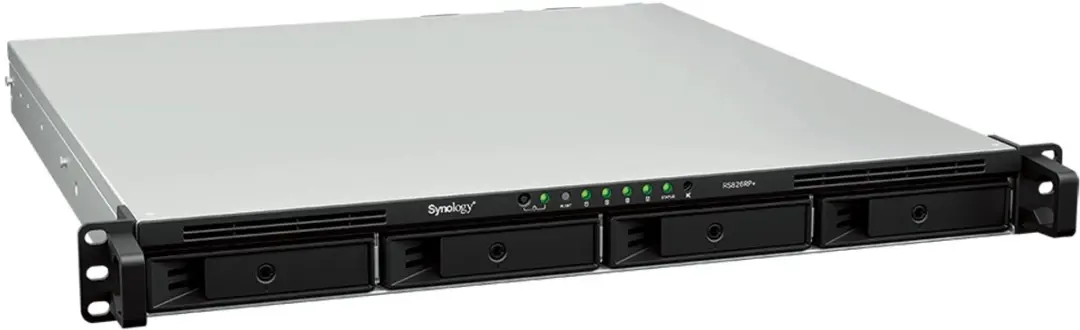 Synology RackStation RS826RP+ NAS - Zwart, Grijs - afbeelding 2 van 6