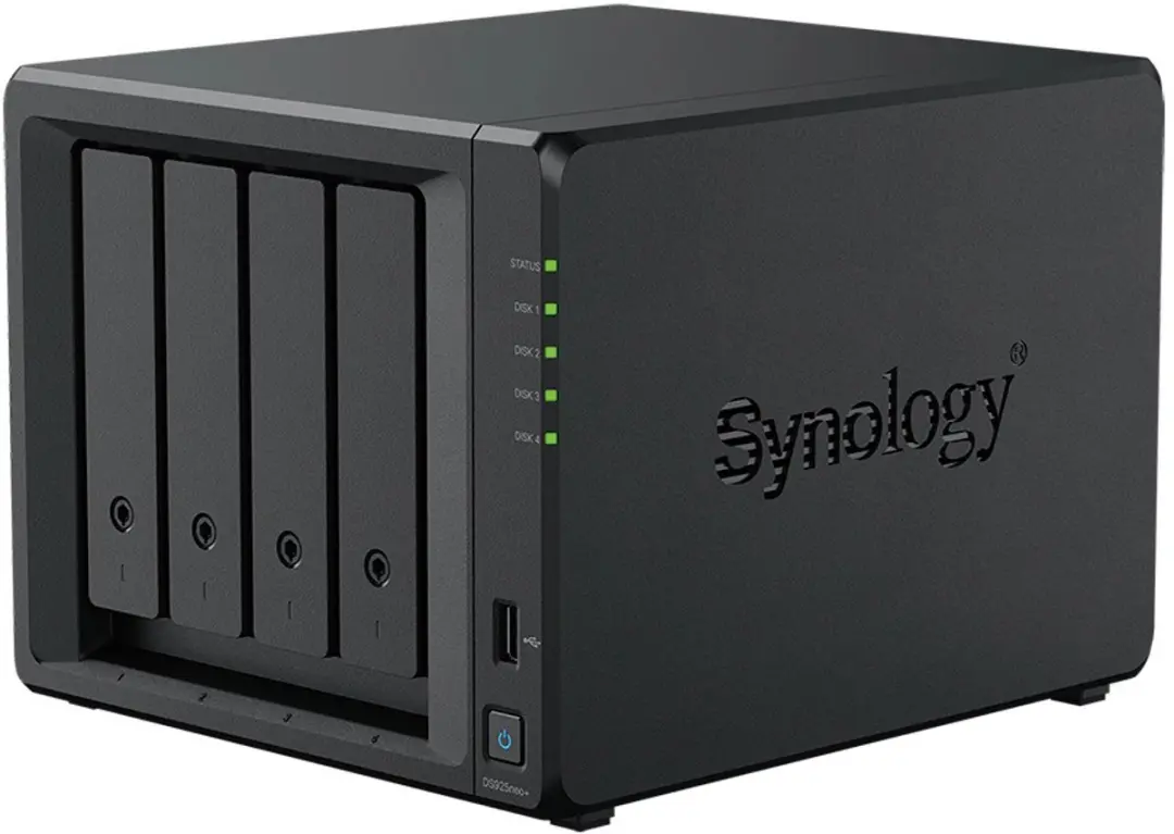 Synology DiskStation DS925NEO+ NAS - Zwart - afbeelding 3 van 5