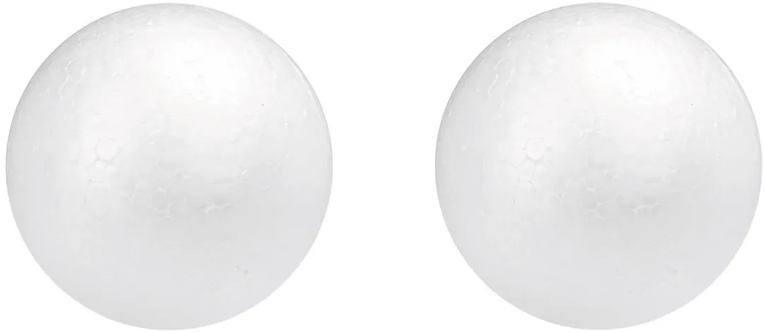 Glorex Hobby Piepschuim Ballen 5cm - 20 Stuks Wit