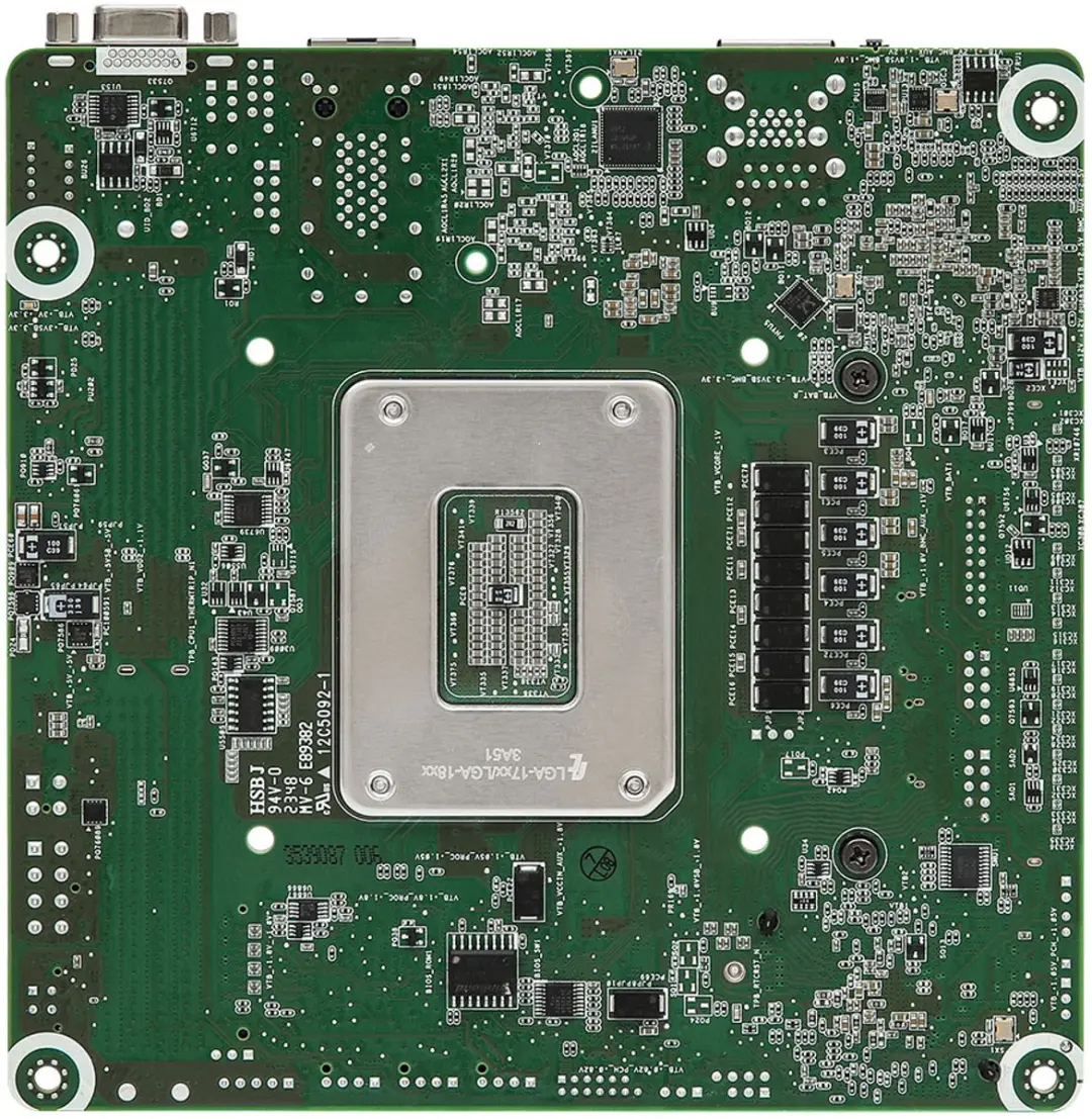 ASRock EC266D2I Moederbord Intel C266 LGA 1700 Mini ITX - afbeelding 2 van 3