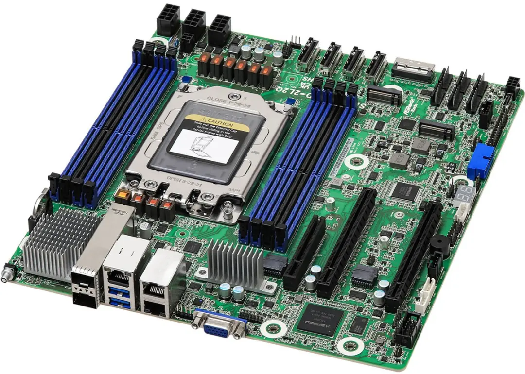 ASRock SIENAD8UD-2L2Q Moederbord Socket SP6 micro ATX - afbeelding 4 van 4