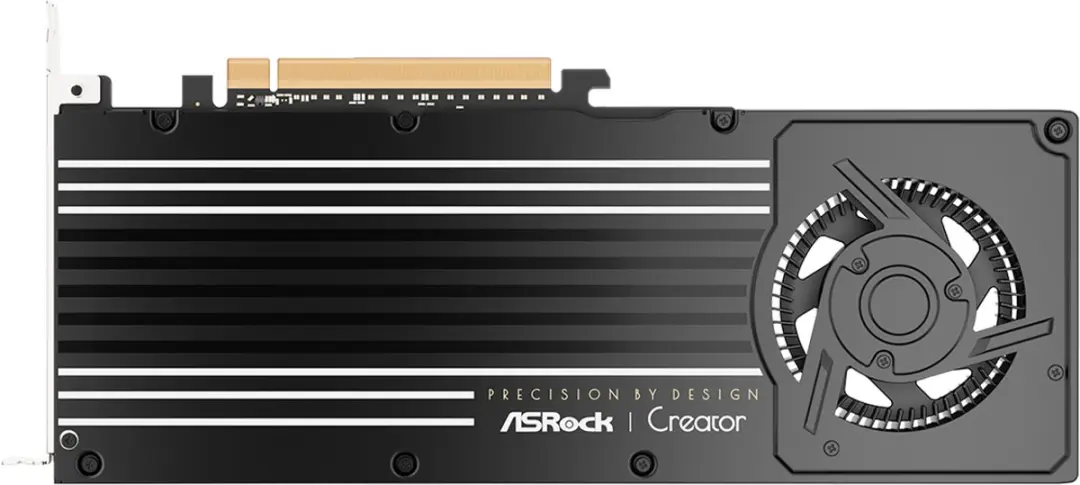 ASRock Intel Arc Pro B70 90-GA6GZZ-00UANF Videokaart - Zwart - afbeelding 6 van 6