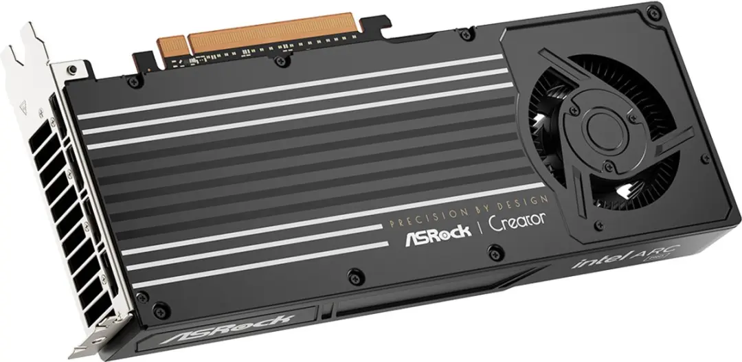 ASRock Intel Arc Pro B70 90-GA6GZZ-00UANF Videokaart - Zwart - afbeelding 3 van 6