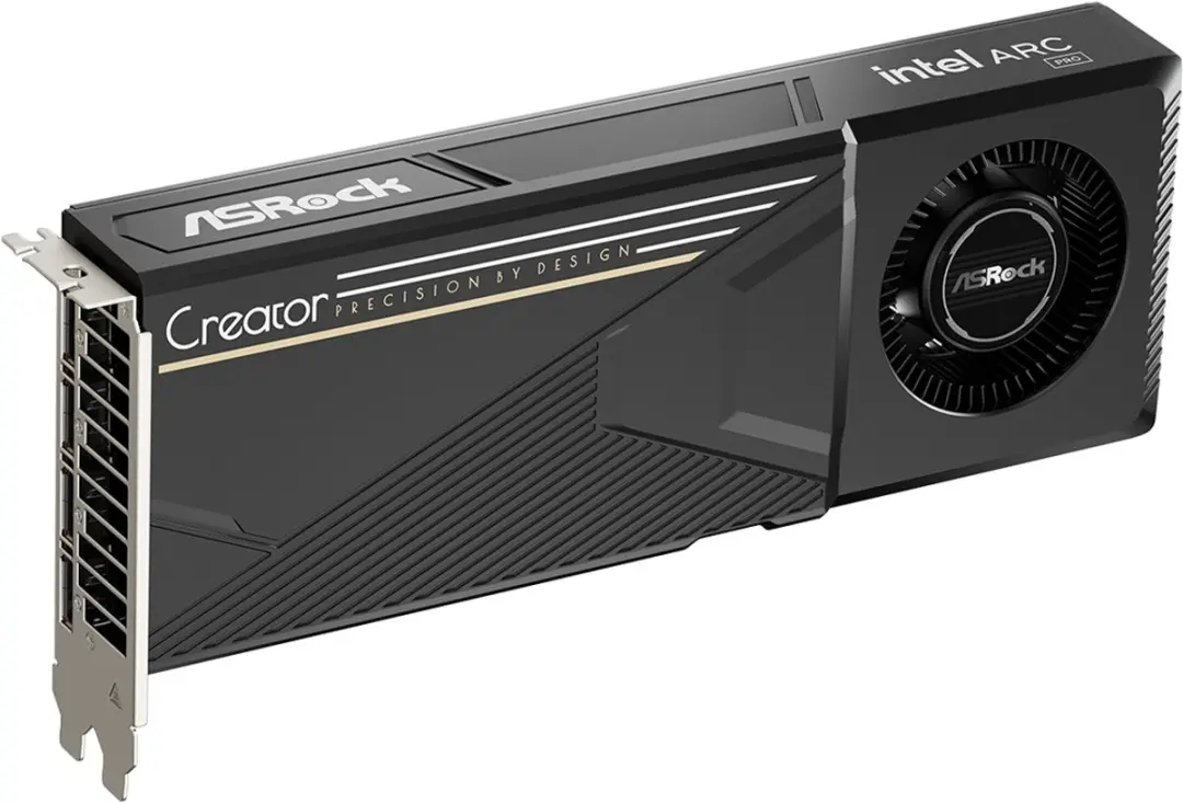 ASRock Intel Arc Pro B65 Creator 90-GA6MZZ-00UANF Videokaart - afbeelding 5 van 6