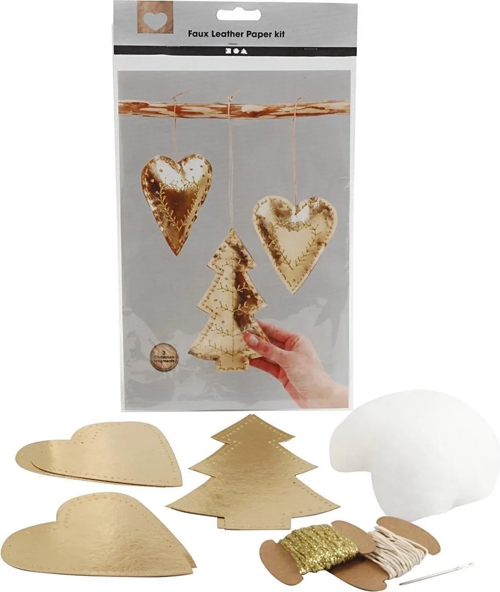 Creativ Company Creotime Kerstdecoratie Goud - 11-delig