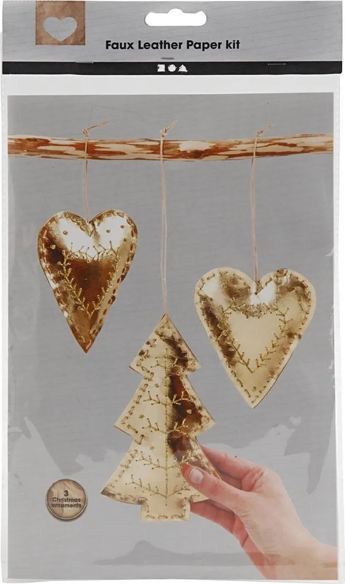 Creativ Company Creotime Kerstdecoratie Goud - 11-delig